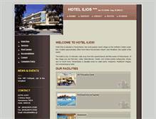 Tablet Screenshot of hotelilios.gr